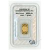 Image 2 : Sunshine Minting inc. 1 gram .9999 fine gold bar/ingot