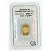 Image 2 : Sunshine Minting inc. 1 gram .9999 fine gold bar/ingot