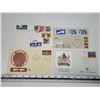 Image 1 : 2 Collector's stamp envelopes & vintage letters