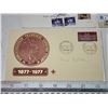 Image 4 : 2 Collector's stamp envelopes & vintage letters