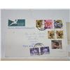 Image 8 : 2 Collector's stamp envelopes & vintage letters