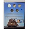 Image 2 : Bluenose coin and stamp collection, includes silver 10 cent coins - 2007