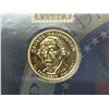 Image 3 : Presidential Dollar - George Washington commemorative dollar, in folder - 2007
