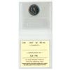 Image 2 : 1967 ICCS graded,Centennial "rabbit" Canadian 5 cent coin - MS64
