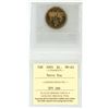 Image 2 : 2005 ICCS graded, "Terry Fox" Canadian 1 dollar loonie coin - MS62
