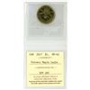 Image 2 : 2017 ICCS graded, Toronto Maple Leaf's" Canadian 1 dollar loonie coin - MS62