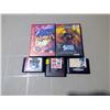 Image 1 : Sega Genesis games Aladdin, Altered Beast, NHL All-Star Hockey, Lakers vs. Celtics and Sonice the He