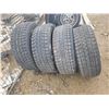 Image 1 : set of 4 Bridgestone Blizzak tires 245/60R18
