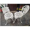Image 2 : 3 piece Cast iron patio set
