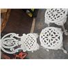 Image 3 : 3 piece Cast iron patio set