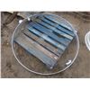 Image 1 : steel wheel ring - approx. 50"x3"