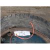 Image 3 : antique Firestone tire with steel wheel ring - 4.50-4.75-5.00-20