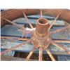 Image 3 : steel wagon wheel - 32"x5"