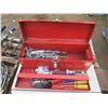 Image 1 : toolbox with assorted tools and tensioners