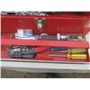 Image 2 : toolbox with assorted tools and tensioners