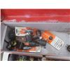 Image 2 : toolbox with assorted electrical hardware