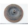 Image 1 : vintage solid wagon utility wheel