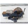 Image 1 : bench vise 4" and 3.5x3.5" anvil swivel base