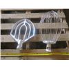 Image 1 : commercial mixer paddle and whisk attachment
