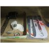 Image 1 : boat depth finder mount, propeller and fillet knife and scale set