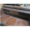 Image 3 : antique 1 pedestal roll top desk - 41.5"x24"x43"H