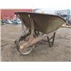 Image 2 : antique wheel barrow
