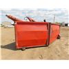 large diamond fertilizer tank with augers / tarp and hydraulics