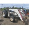 Image 3 : Fordson Major diesel parts tractor - with front end loader and 16.9-30 tires