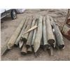 Image 1 : 23x 8ft fence posts - 5"-7"W