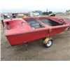 Image 4 : 13.5ft fibreglass boat with trailer - no VIN, no engine