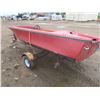 Image 7 : 13.5ft fibreglass boat with trailer - no VIN, no engine