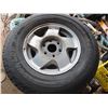 Image 5 : three six bolt Chevrolet wheels with 245-75-R16 tires