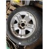Image 9 : three six bolt Chevrolet wheels with 245-75-R16 tires