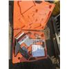 Paslode FSC200 flooring stapler/cleat nailer in case - case broken