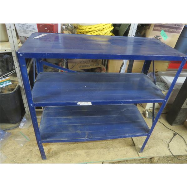 metal shop shelf - 36"x16"x37"H