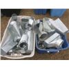 Image 1 : 2 totes of HVAC/ducting register boxes
