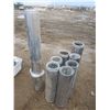 Image 1 : 9pc of insulated chimney pipe - approx. 7.5", 8" & 8.5", varying condition