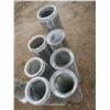 Image 2 : 9pc of insulated chimney pipe - approx. 7.5", 8" & 8.5", varying condition