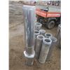 Image 3 : 9pc of insulated chimney pipe - approx. 7.5", 8" & 8.5", varying condition