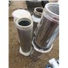Image 3 : 5pc of insulated chimney pipe - approx. 8.5" & 9", varying condition