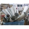Image 4 : large lot of metal duct/HVAC pipe *tote not included* - mostly 4"-6", mostly 5ft