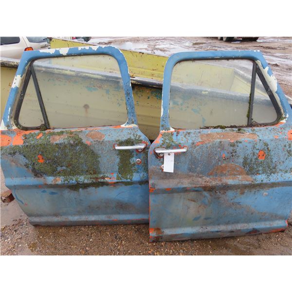 pair of F-100 doors