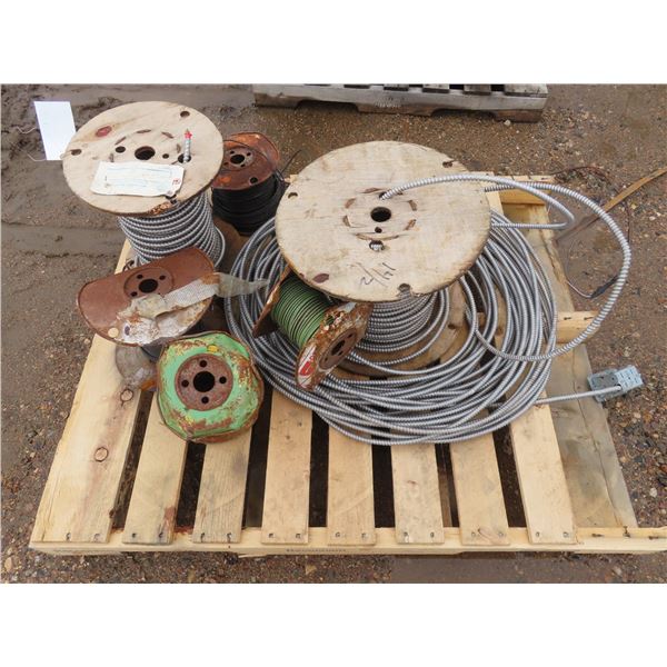 pallet of electrical wires
