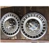 two 8 bolt hubcaps