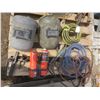 Image 1 : welding mask, hoses, torch, etc.