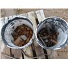 Image 2 : two 5 gallon pails of assorted pipe fittings