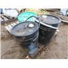 Image 2 : 3 five gallon pails of assorted oil half full jugs