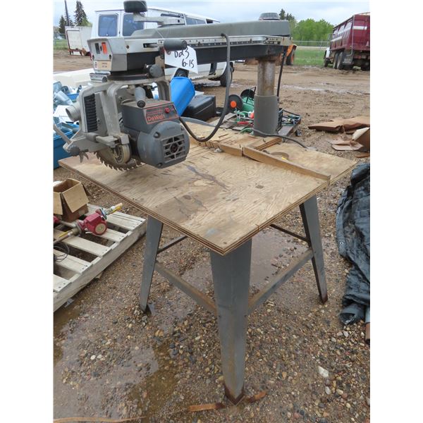 Dewalt radial arm saw