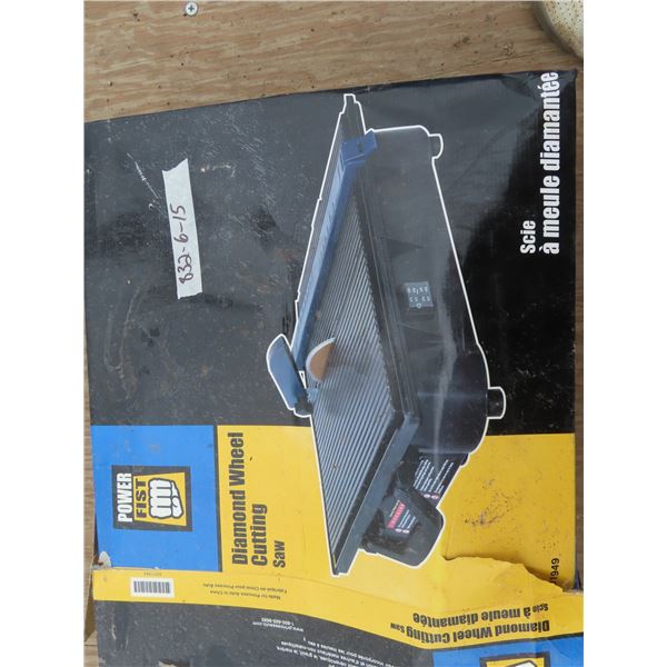 diamond wheel cutting saw