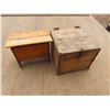 wooden box - stool